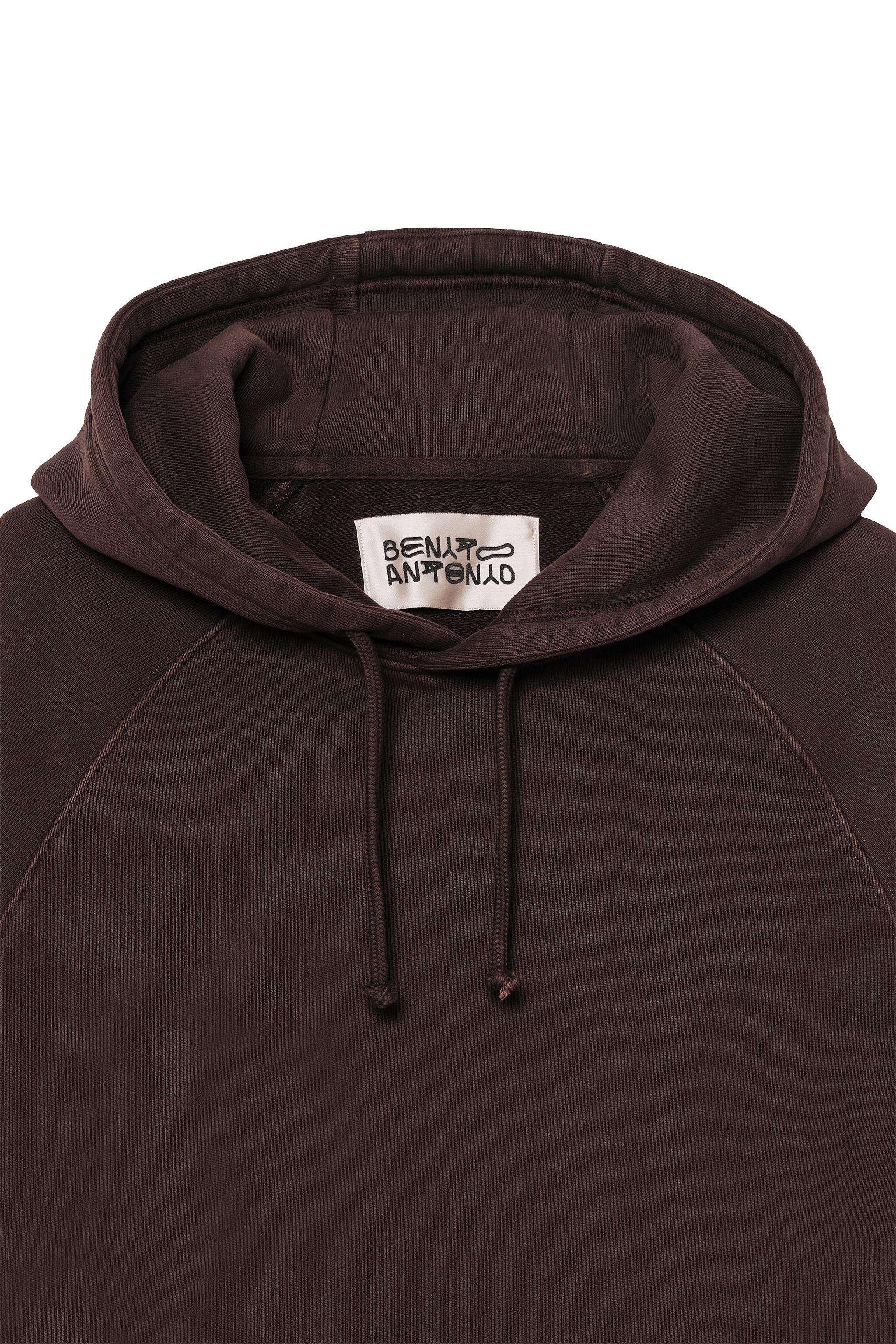 EMBROIDERED LOGO HOODIE SWEATSHIRT